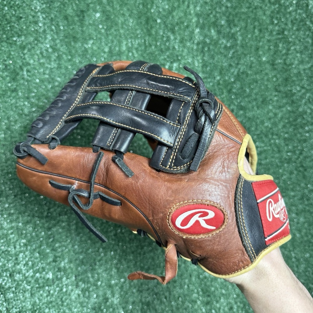 Rawlings Sandlot S1275H 12.75" Glove Baseball Softball LHT Pro Gold Mike Trout